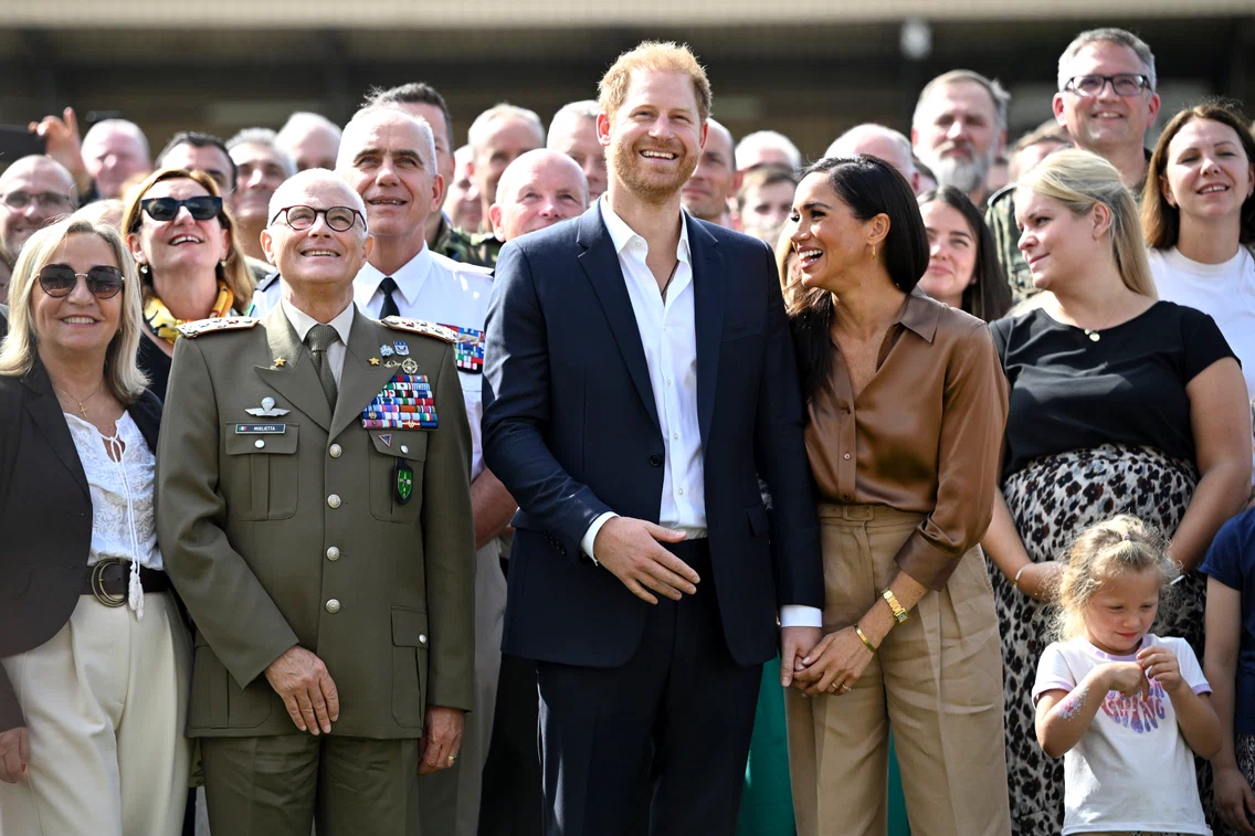 Meghan Markle și Prințul Harry la Invictus 2023, Getty