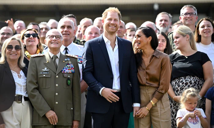 Meghan Markle și Prințul Harry la Invictus 2023, Getty (6) jpg