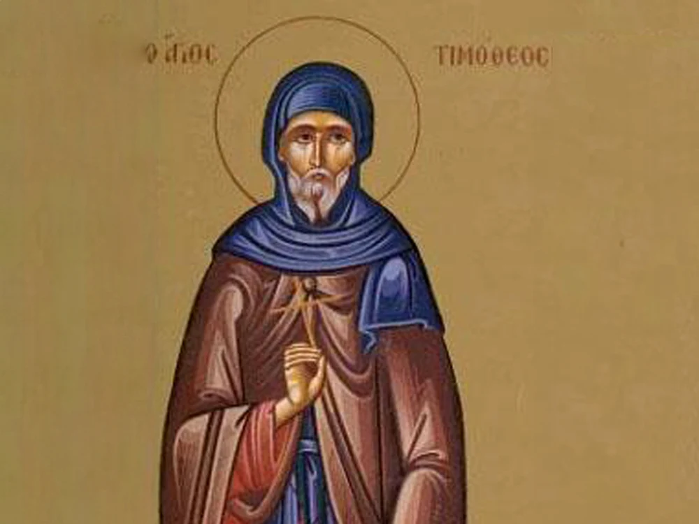 Sfântul Cuvios Timotei (foto: doxologia.ro)