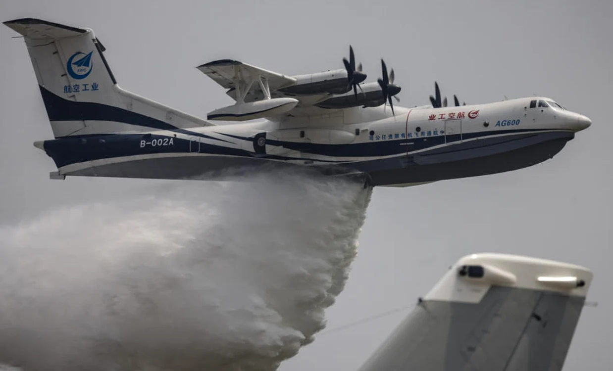 Aeronava amfibie AVIC AG600 Kunlong FOTO EPA-EFE