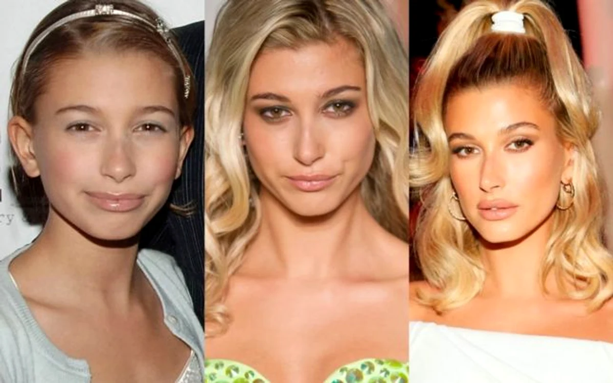 hailey bieber foto colaj
