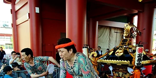 membri Yakuza la un festival Foto Wikipedia