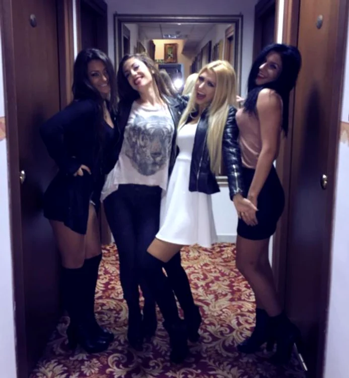 Andreea Balan si-a serbat onomastica la Roma