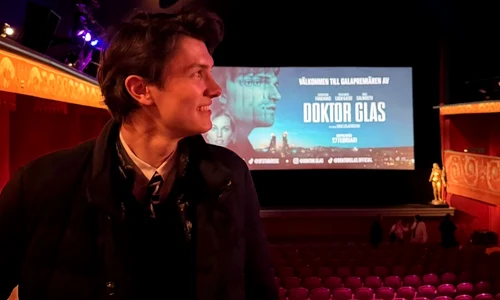 Contele Nicolai de Monpezat la premiera primului său film, Doktor Glas FOTO Instagram 7 jpg