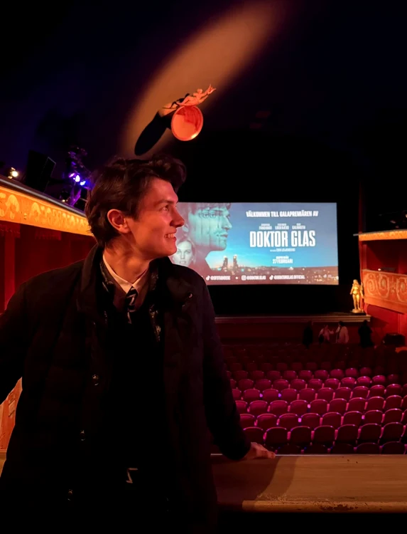 Contele Nicolai de Monpezat la premiera primului său film, Doktor Glas   FOTO Instagram 7 jpg