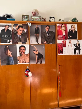 Andreea Esca, acasă la părinții săi. FOTO: Facebook