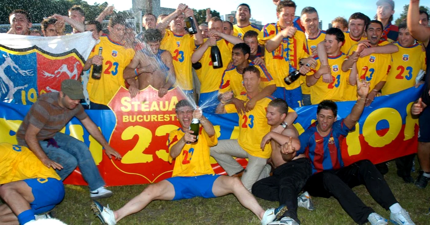 
		    Mediafax | Steaua, la celebrarea tittlului cu numărul 23