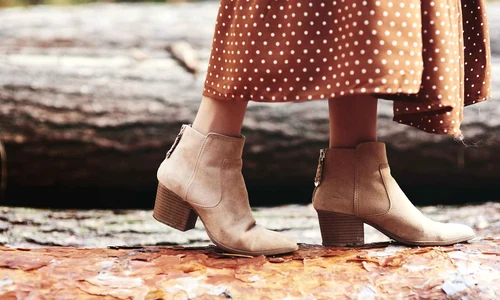 boots woman autumnal forest jpg