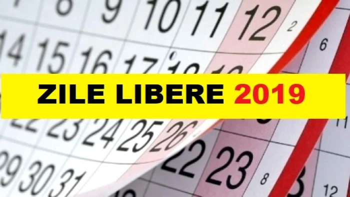 Bugetarii vor avea în 2019 încă 13 zile libere
