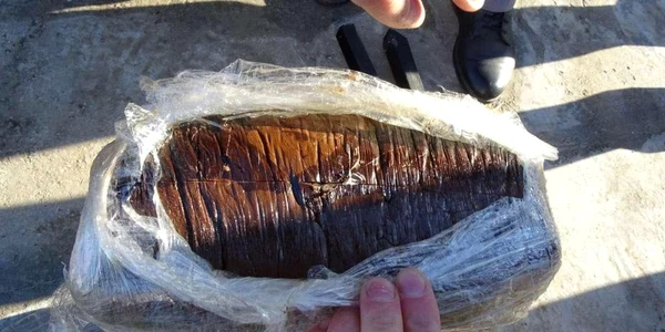 Peste 38 de kilograme de opiu ascunse în două grătare metalice la PTF Calafat- foto Politia de frontiera