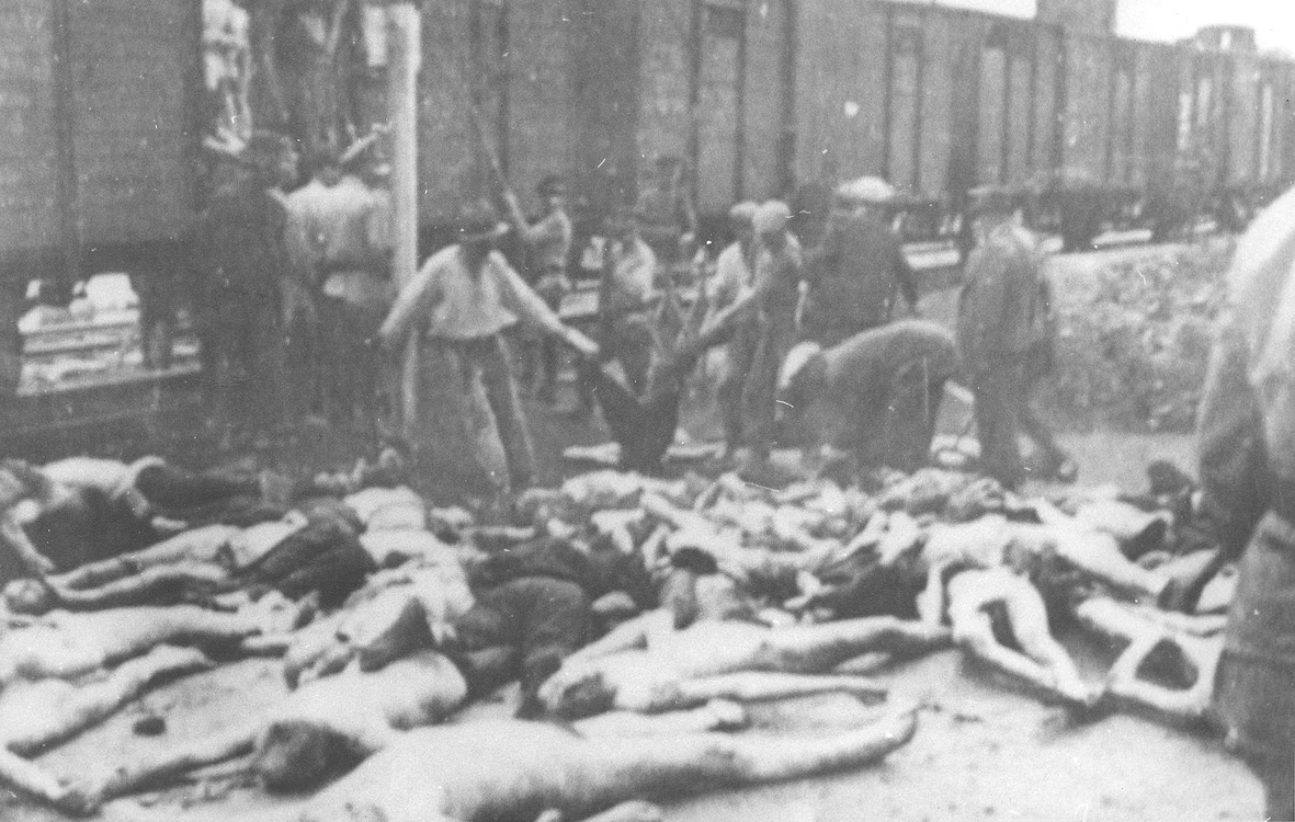 Oamenii mureau pe capete în trenurile morții. FOTO: USHMM