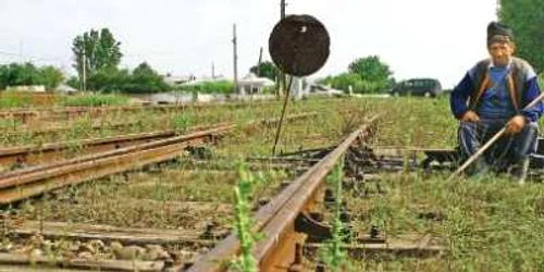 Calea ferată "atacată" de hoţi era în stadiu de conservare