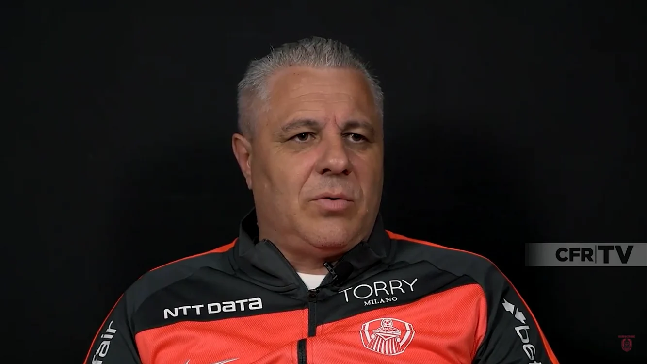 Marius Şumudică, antrenor CFR Cluj