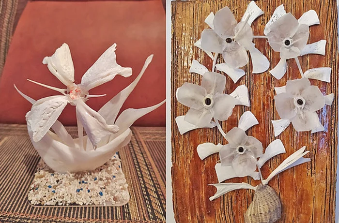 Frumoase şi delicate, lucrările realizate de Viorel Vasile nu sunt destinate vânzăriiFoto: arhivă personală