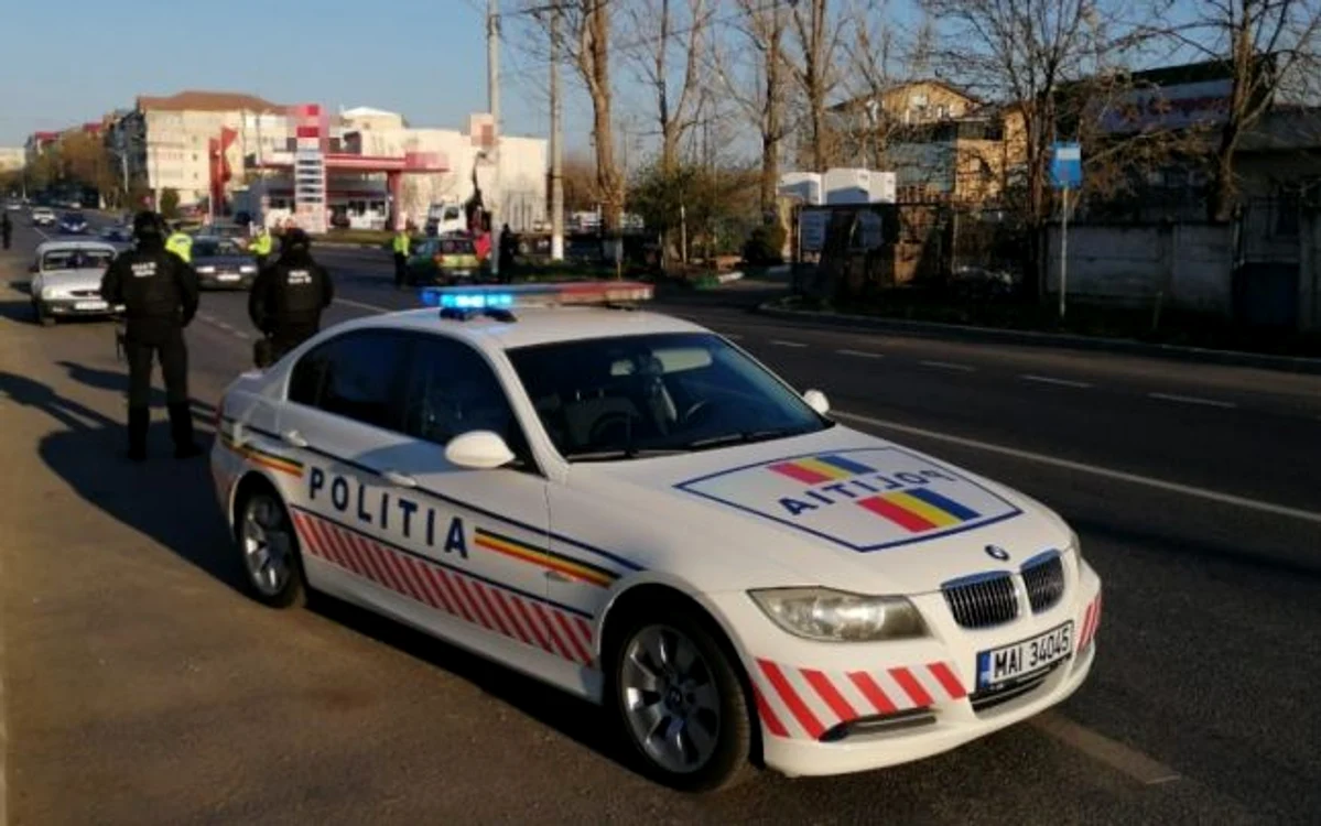 Bărbatul a fost prins în trafic, deşi trebuie să stea în izolare FOTO Adevărul