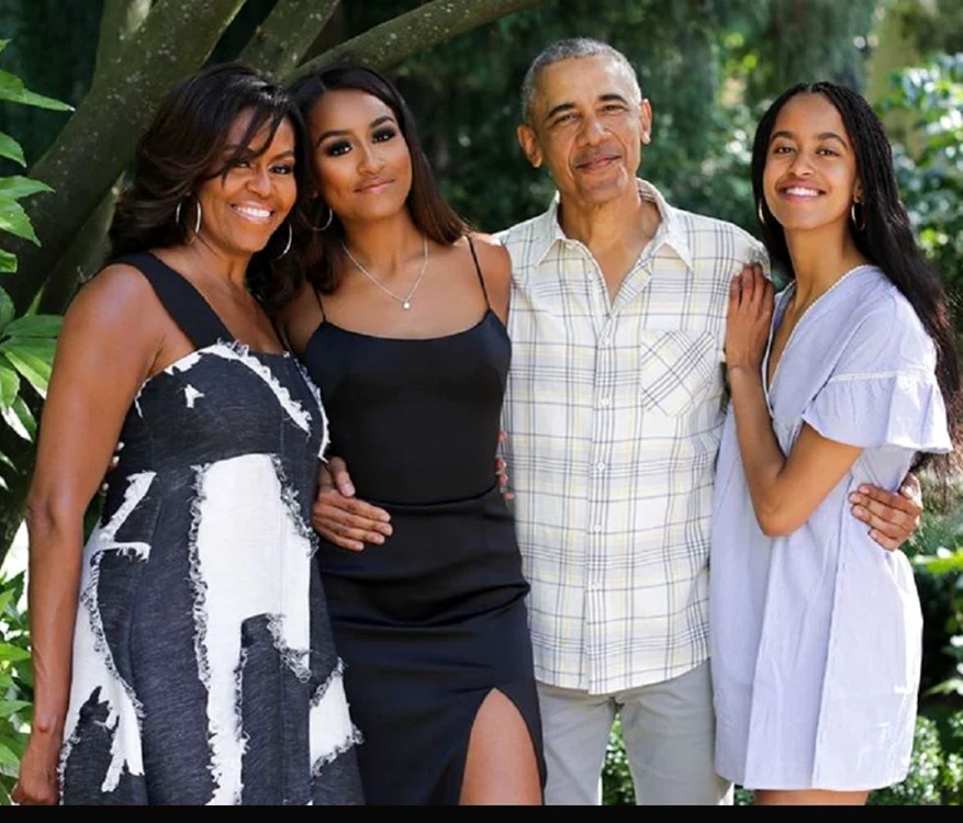 Obama şi familia