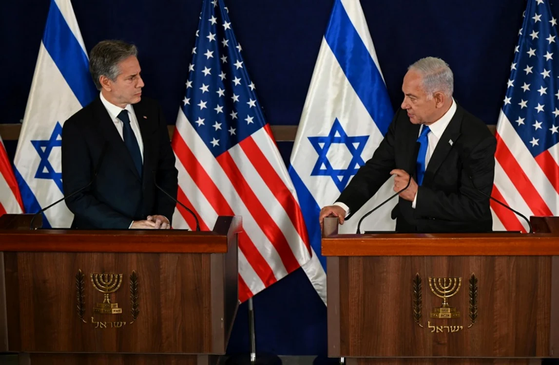 Blinken si Netanyahu 