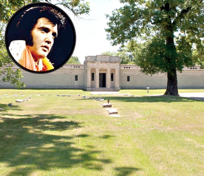Cripta se află în cimitirul Forest Hill din Memphis