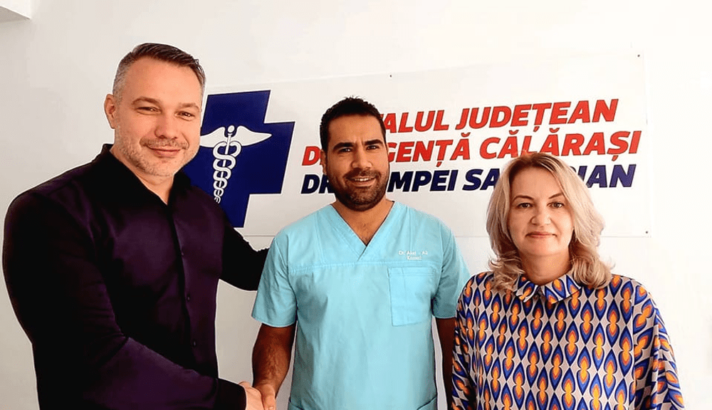 Medic radiolog, confirmat pe post la Călărași. Doctorul a ajutat în pandemie pe malul Borcei