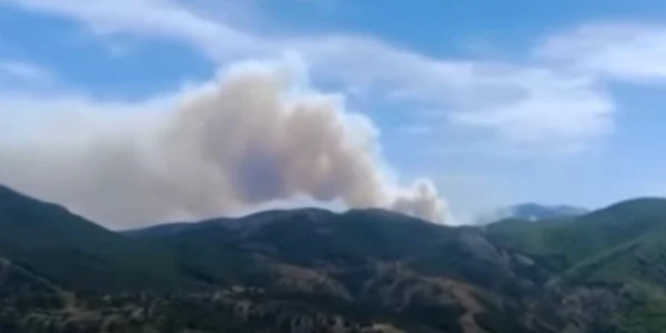 incendiu andaluzia foto Captura video
