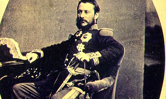Alexandru Ioan Cuza, fotografie de Carol Popp de Szathmári