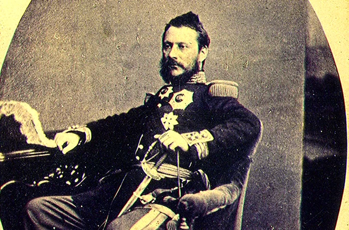 Alexandru Ioan Cuza, fotografie de Carol Popp de Szathmári