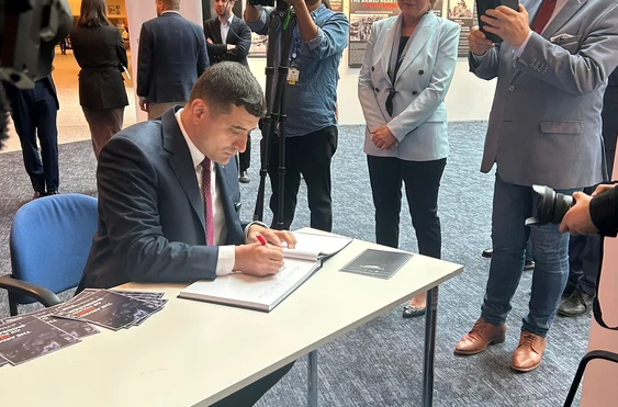 George Simion în Parlamentul European FOTO Alina Cotoros / Adevărul