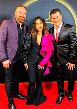 Bella Santiago, premiată miercuri seară la „Leaders & Influencers Awards” foto: Instagram