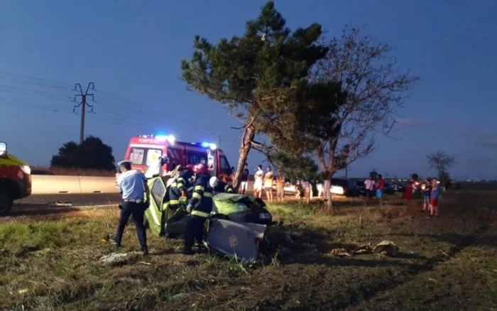 Tragedie la Valu lui Traian FOTO ISU Constanţa