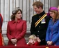 Prințul Harry cu verișoarele Eugenie și Beatrice