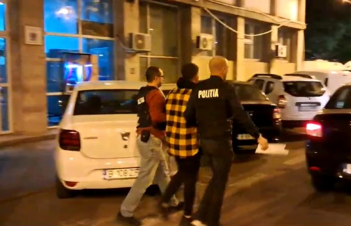 Interlopul a fost arestat FOTO: captură video