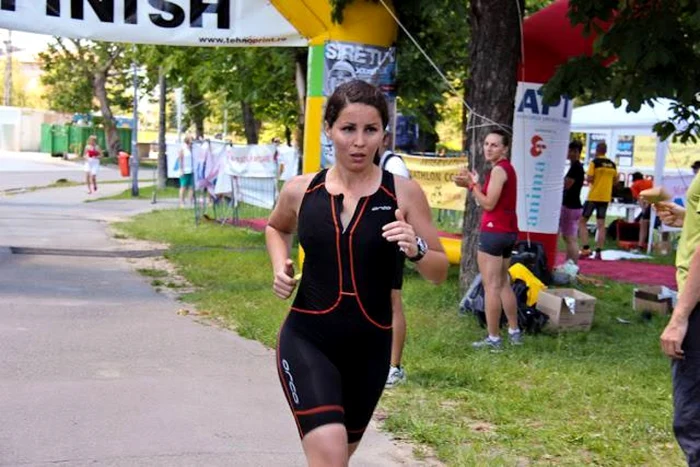 Actriţa Daniela Török - cea mai bună "Ironwoman" din România