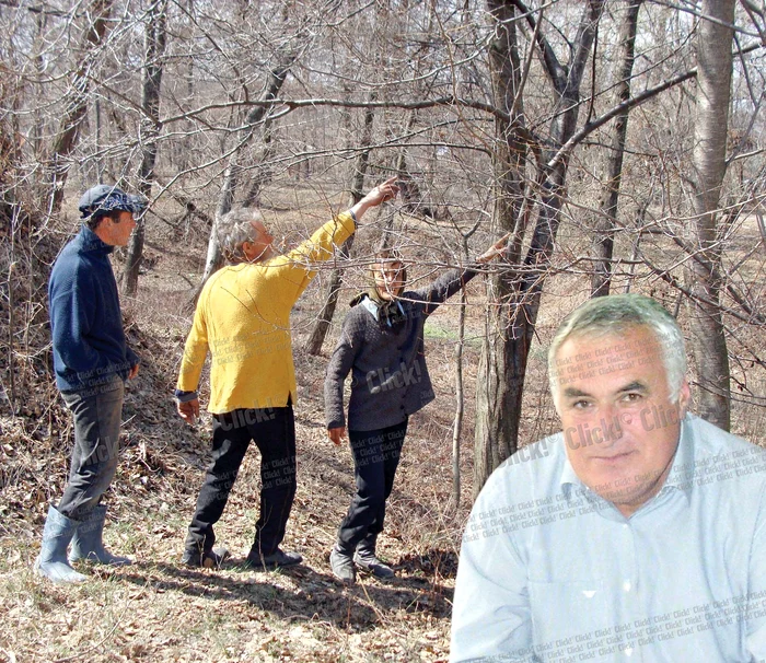 
    Localnicii au venit  ieri să vadă locul  unde s-a spânzurat  Gheorghe Popa  (FOTOGRAFII: DOREL ŢÎRCOMNICU)  