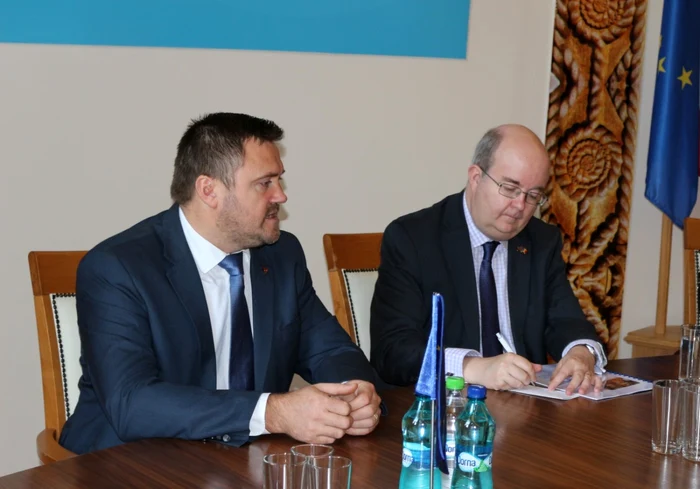 Ambasadorul Marii Britanii Sursa foto. CJ Maramureş