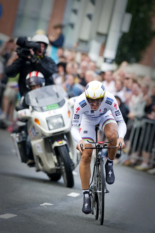 Fabian Cancellara, primul purtător al tricoului galben în Turul Franţei 2010