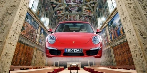 Porsche inchiriaza Capela Sixtina FOTO jalopnik.com