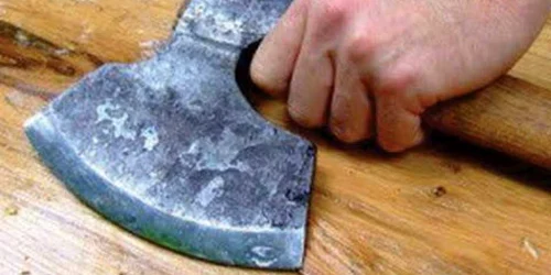 Toporul a fost confiscat