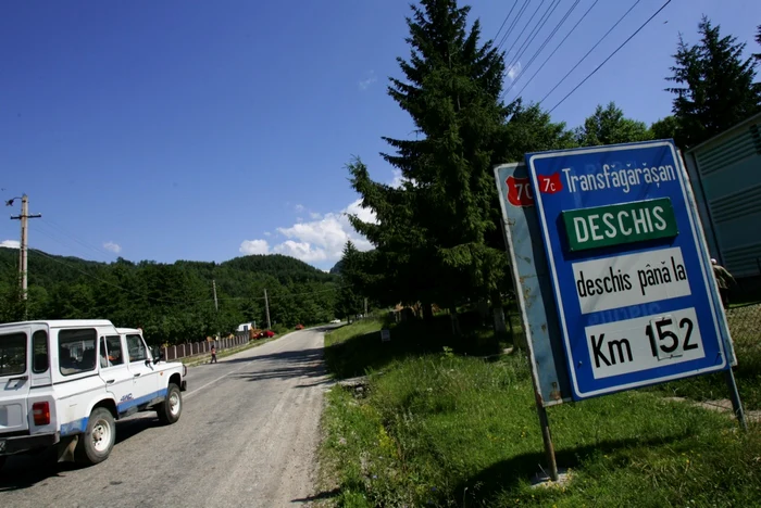 Între timp, traficul rutier de pe Transfăgărăşan a fost reluat FOTO Adevărul