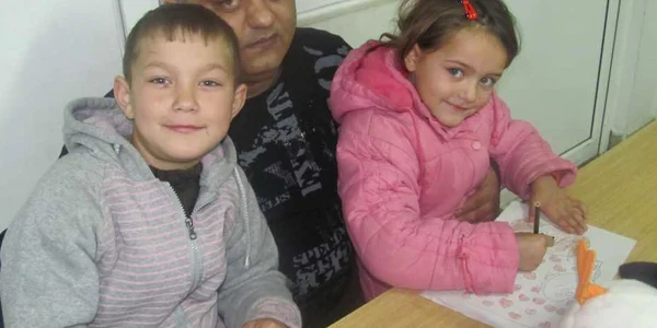 Vasile Poci s-a reântilnit cu copii după doi ani