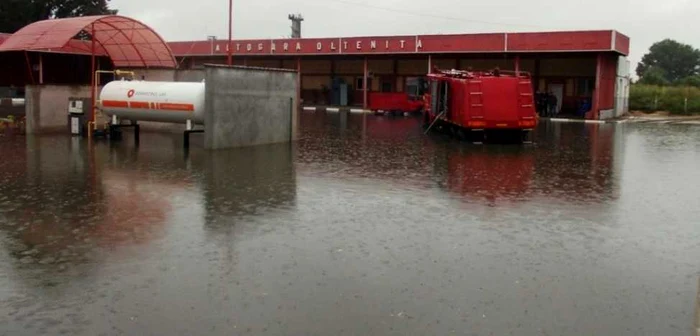 Ploi torenţiale în judeţul Călăraşi