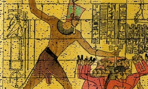 Sarcofag rar din lut din vremea lui Seti I descoperit în Israel jpeg