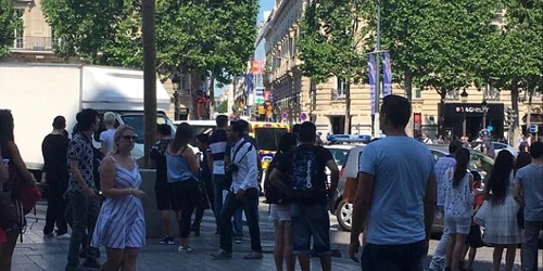 Incident Paris FOTO Twitter