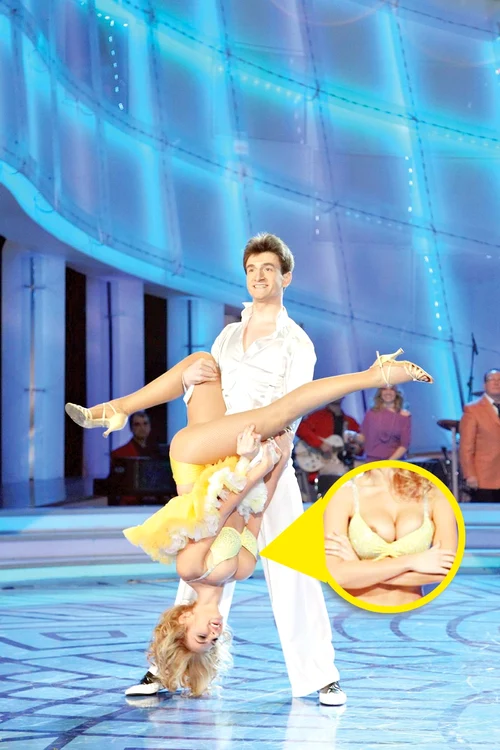 Sutienul buclucaş i-a dezvelit Roxanei sfârcurile