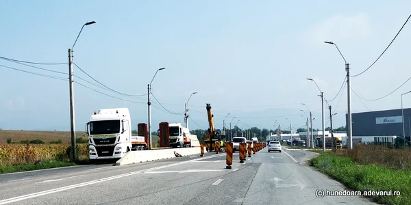 Parapetele de beton de la Sântuhalm a fost inlaturat  Foto Daniel Guță (1) jpg