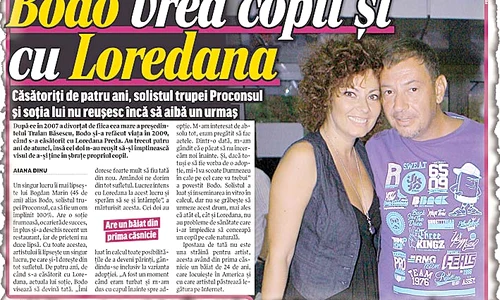 Bodo şi soţia sa, Loredana jpeg