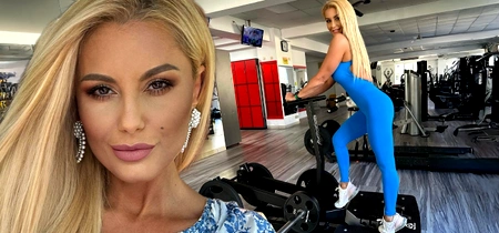 Emilia Ghinescu, corp de zeiță la 47 de ani Interpreta de muzică populară e bombă cu ceas la sală  