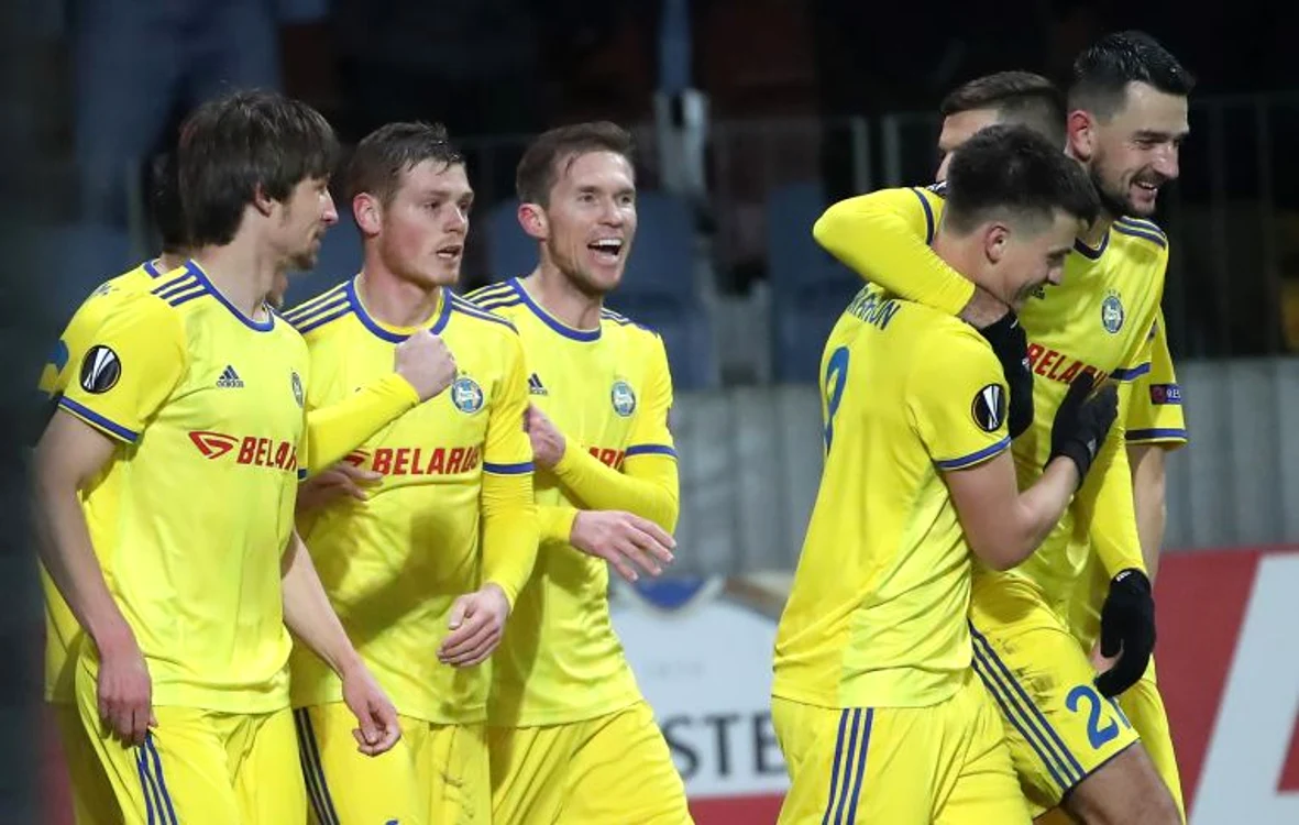 BATE Borisov a reușit să învingă pentru prima dată pe Arsenal LondraFOTO: EPA