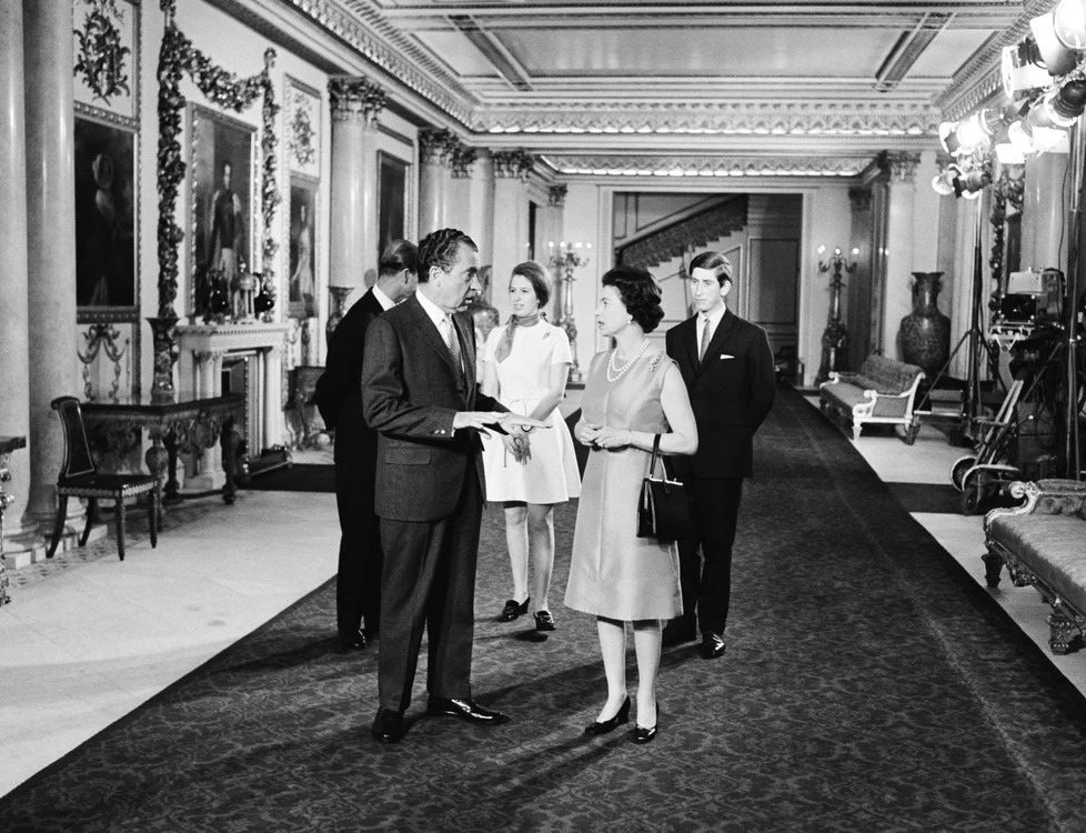 Reședința de vară a premierului Marii Britanii a fost locul în care au fost primiți Nixon și soția sa