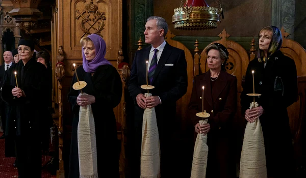 Majestatea Sa Margareta în doliu, Principesa Sofia, Principesa Maria și Principele Radu la Parastasul pentru Regele Mihai și Regina Ana FOTO Daniel Angelescu, Casa Majestății Sale (18) jpeg