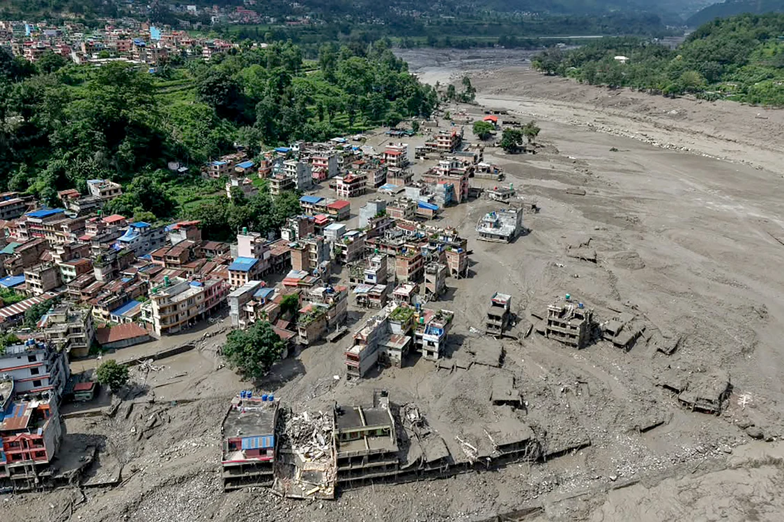 Viitură în Nepal